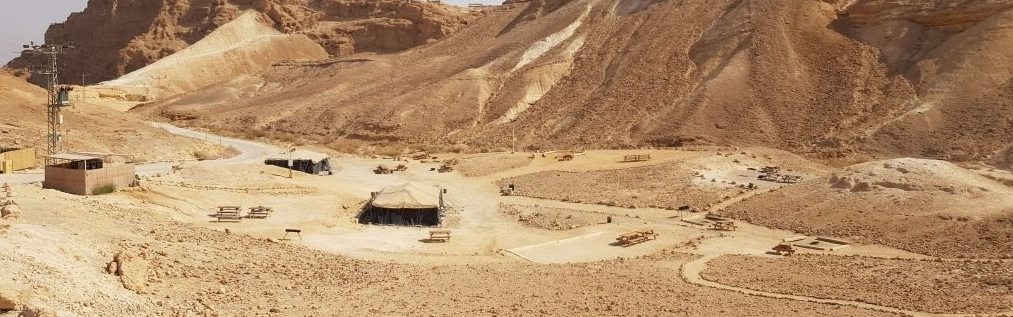 חניון לילה גן לאומי מצדה מערב – מחנה מצדה