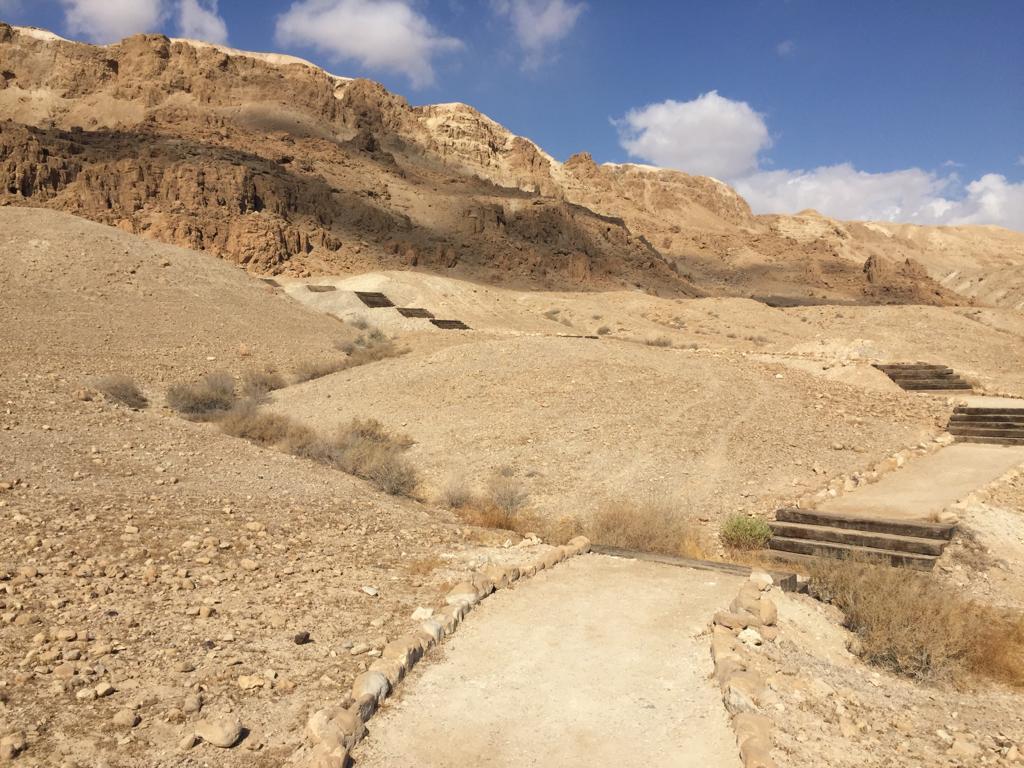 שביל המגילות צילם צבי פיש, מתנדב רשות הטבע והגנים